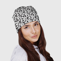 Шапка Щенки Французского Бульдога Френчи, цвет: 3D-принт — фото 2