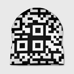 Шапка Qr codeкуаркод