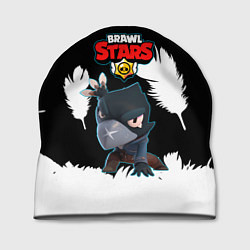 Шапка BRAWL STARS MECHA CROW ПЕРЬЯ