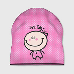 Шапка Its girl, цвет: 3D-принт