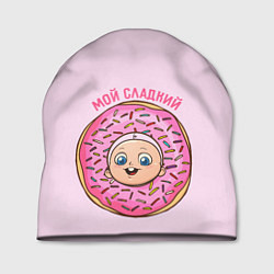 Шапка Мой сладкий, цвет: 3D-принт