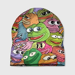 Шапка Pepe BOMBING, цвет: 3D-принт