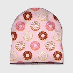 Шапка Pink donuts, цвет: 3D-принт