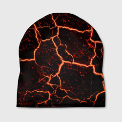Шапка Раскаленная лаваhot lava, цвет: 3D-принт