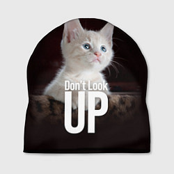 Шапка Kitten, dont look up!, цвет: 3D-принт