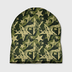 Шапка Star camouflage, цвет: 3D-принт