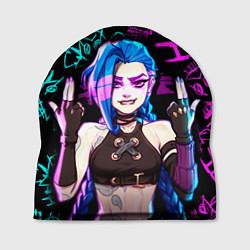 Шапка JINX ДЖИНКС NEON PATTERN, цвет: 3D-принт