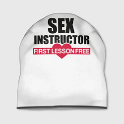 Шапка Секс Инструктор SEX INSTRUCTOR, цвет: 3D-принт