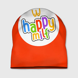 Шапка HAPPY MILF, цвет: 3D-принт