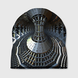Шапка Механистический индустриальный паттерн Броня Mecha, цвет: 3D-принт