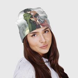 Шапка НАОФУМИ И РАФТАЛИЯ ВОСХОЖДЕНИЕ ГЕРОЯ ЩИТА, цвет: 3D-принт — фото 2