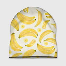 Шапка Банановый Рай Лета, цвет: 3D-принт