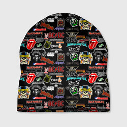 Шапка LEGENDARY ROCK BANDS, цвет: 3D-принт