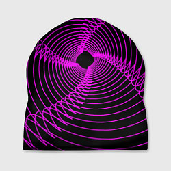 Шапка Неоновая светящаяся спираль, цвет: 3D-принт