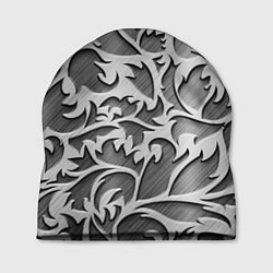 Шапка Растительный орнамент - резьба по дереву, цвет: 3D-принт
