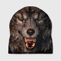 Шапка Морда злого волка, цвет: 3D-принт