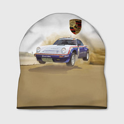 Шапка Porsche - гонки в пустыне, цвет: 3D-принт