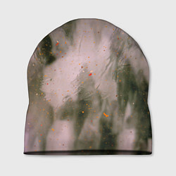 Шапка Абстрактный туман и следы красок, цвет: 3D-принт