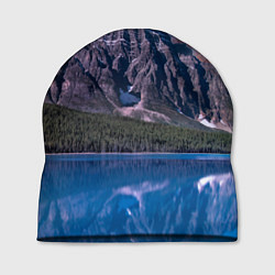 Шапка Горы и лес у озера, цвет: 3D-принт