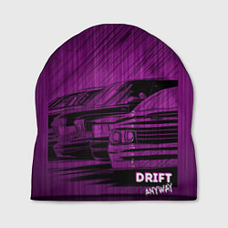 Шапка Drift anyway следуй за белым кроликом, цвет: 3D-принт