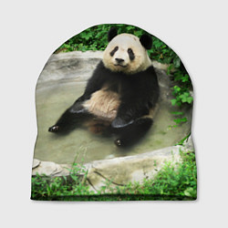Шапка Панда отдыхает в ванной, цвет: 3D-принт