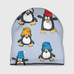 Шапка Смешные пингвины