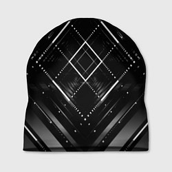 Шапка Hexagon Black, цвет: 3D-принт