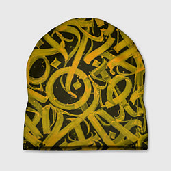 Шапка Gold Calligraphic, цвет: 3D-принт