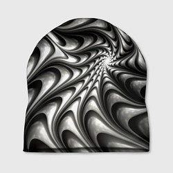 Шапка Abstract fractal grey, цвет: 3D-принт