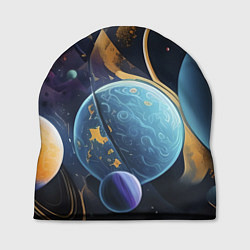 Шапка Планеты во вселенной, цвет: 3D-принт