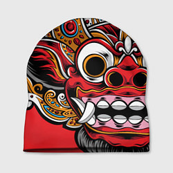 Шапка Barong - Bali - tattoo, цвет: 3D-принт