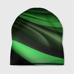 Шапка Темная зеленая текстура, цвет: 3D-принт
