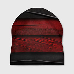 Шапка Black red texture, цвет: 3D-принт