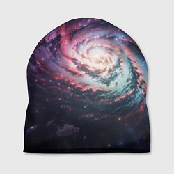 Шапка Спиральная галактика в космосе, цвет: 3D-принт