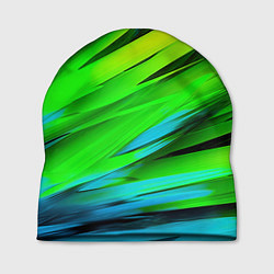 Шапка Green abstract, цвет: 3D-принт