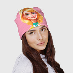 Шапка Нейросеть - Барби аниме, цвет: 3D-принт — фото 2