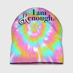 Шапка I am Kenough - retro tie-dye