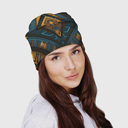 Шапка Узор в египетском стиле, цвет: 3D-принт — фото 2