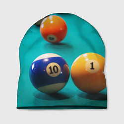 Шапка Бильярдные шары, цвет: 3D-принт