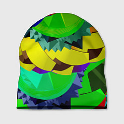 Шапка Пластиковый хаос, цвет: 3D-принт