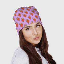 Шапка Причудливые сердца, цвет: 3D-принт — фото 2