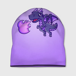 Шапка Милый огнедышащий дракончик, цвет: 3D-принт