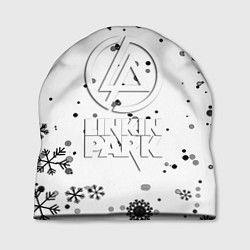 Шапка Linkin park текстура зима рок