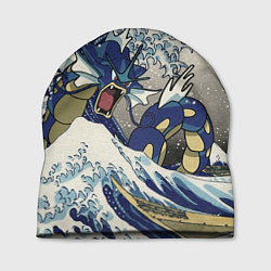 Шапка Kanagawa wave - Gyarados, цвет: 3D-принт