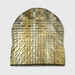 Шапка Объемные треугольники текстурированный рельеф, цвет: 3D-принт