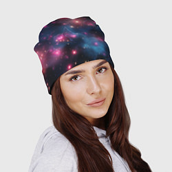 Шапка Абстрактный космос фантастика, цвет: 3D-принт — фото 2