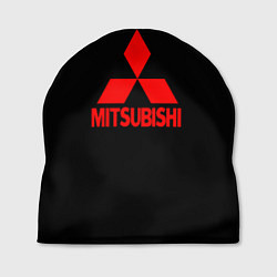 Шапка Mitsubishi red logo, цвет: 3D-принт