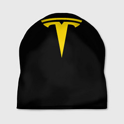 Шапка Tesla yellow