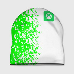 Шапка Xbox кислотные зеленые краски, цвет: 3D-принт
