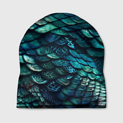 Шапка Перламутровая змеиная кожа, цвет: 3D-принт